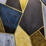 Triangulos y Olas – Absztrakt festmény - Image 10
